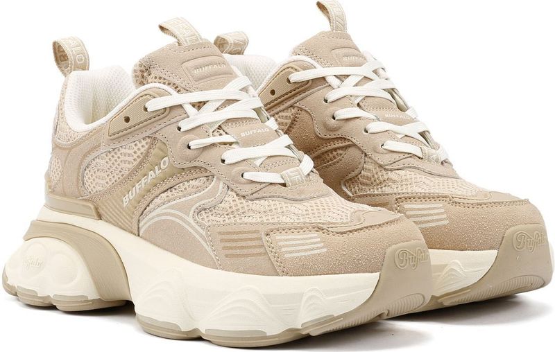 BUFFALO - Truck - Sneakers - Taupe / Sand / Wit