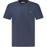 Timberland - Katoenen T-Shirt - Blauw - Korte Mouwen
