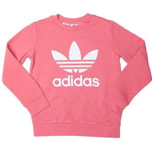 adidas Originals - Trefoil Crew Sweatshirt - Roze - Junior
