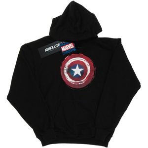 Marvel Avengers Heren captain america splatter shield hoodie