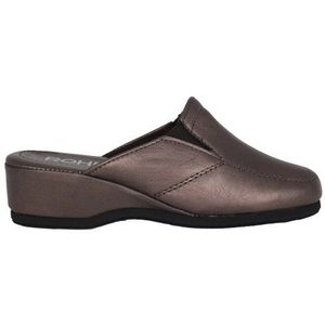 Rohde - Dames Slippers - Bruin - Leren