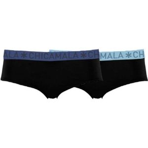 Muchachomalo Girls 2-pack hipster solid