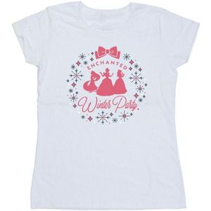 Li-cense Disney dames prinses winterfeest katoenen t-shirt