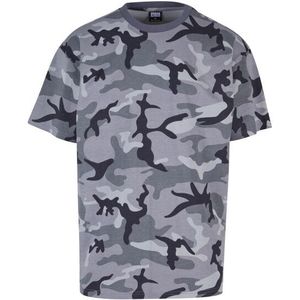 Urban Classics Heren camo zwaargewicht oversized t-shirt