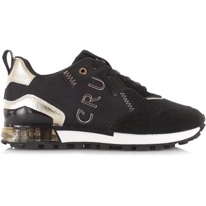 Cruyff Superbia black/gold lage sneakers dames