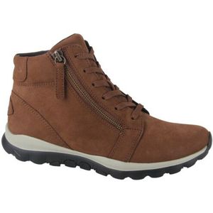 Gabor - Rollingsoft - Dames Veterschoenen - Bruin