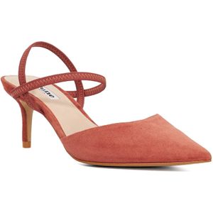 Dune - Classical - Leren Dames Schoenen - Koraal - Pumps