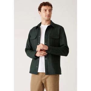 Autograph - Wollen Blend Overshirt - Groen