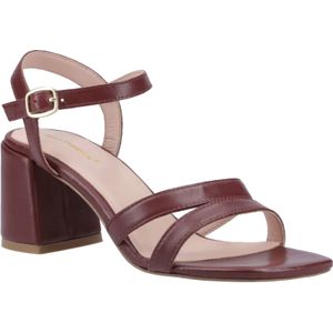 Hush Puppies - Nalani - Leren Sandalen - Bordeaux