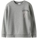 Name It - Sweat 13250103 - Vesten - Midden Grijs