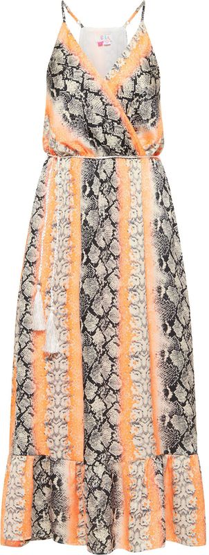 IZIA Maxi Dress met Slangenprint gaya