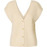 Alpacawolmix - Gebreid Gilet - V-hals - Relaxed Fit