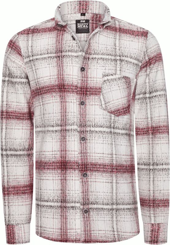 Rusty Neal - Flanellen Overhemd - Slim Fit