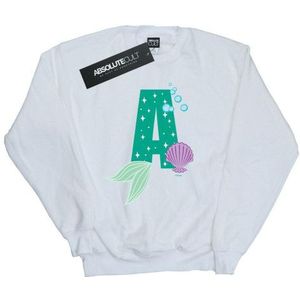 Li-cense Disney dames alphabet a is for ariel sweatshirt