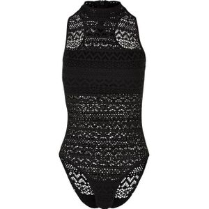 Urban Classics Dames gehaakte jersey schildpadhals bodysuit