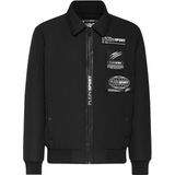 Plein Sport - Bomber Global Express Edition - Jack - Zwart - Polyester