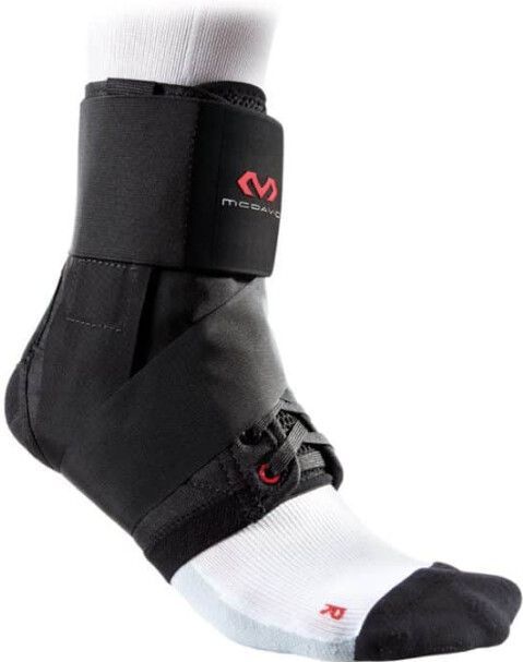 McDavid 195 - Enkelbrace - Zwart - Met Veters en Bandage
