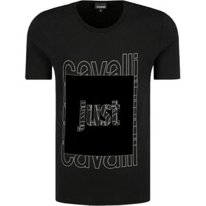Gewoon Cavalli - Box-logo - T-shirt - Zwart
