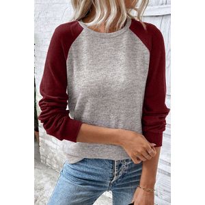 Kleurblok Raglan Top