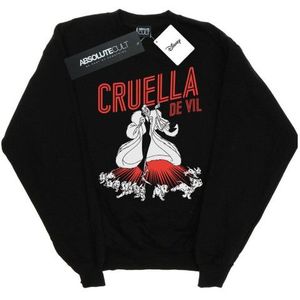 Li-cense Disney dames cruella de vil dalmatiërs sweatshirt