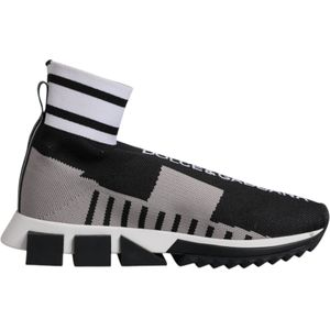 Dolce & Gabbana - Sorrento - Sneakers - Zwart - Chunky Sole Slip-On