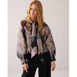 Summum - Blouse lange mouw - Licht beige - 2s3394-123