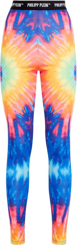 Philipp Plein - Legging - Tie Dye - Hoge Taille - Superglanzend