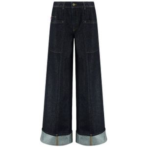 Harper & Yve - Jeans - Donker Blauw - DW25Z110 MADELYN