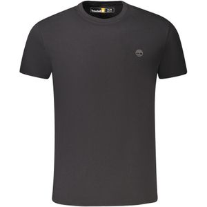 Timberland - Zwart - Katoenen T-Shirt - Slim Fit