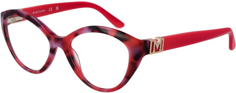 Marciano by Guess - GM50004 - Brilmontuur - Rood - Acetaat - Cat Eye