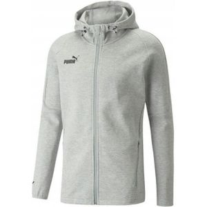 Puma - Teamfinal Casuals - Hoodie - Zwart - Volledige Rits