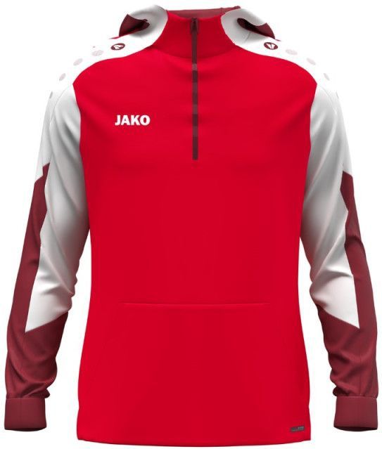 Jako - Sweater met Kap - Wit-Multicolour - Dynamic 6770-114