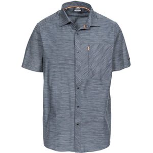 Trespass - Matadi - Overhemd - Grijs - Korte Mouwen