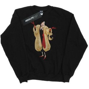 Li-cense Disney heren 101 dalmatiërs klassiek cruella de vil sweatshirt