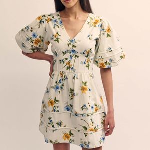 Nobody's Child - Floral Clover Mini Dress - Multi kleur - Dames