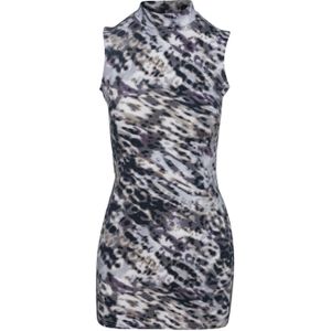 Dierenprint - Stretch Mini Dress - Kokerjurk