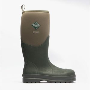 Muck Boots - Chore Classic Hi - Neopreen Regenlaarzen - Mosgroen - Stalen Neus