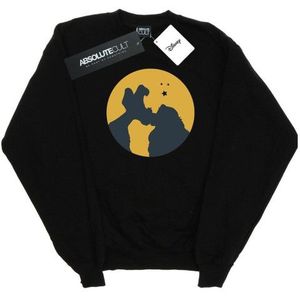 Li-cense Disney dames lady and the tramp moonlight kiss sweatshirt