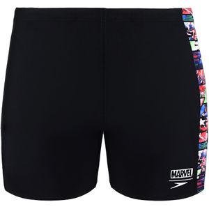 Speedo - Marvel Avengers - Zwembroek - Zwart - Endurance®10-stof, UPF 50+, Intern Trekkoord