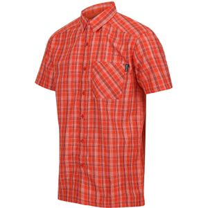 Regatta - Kalambo VII - Overhemd - Oranje - Korte Mouwen
