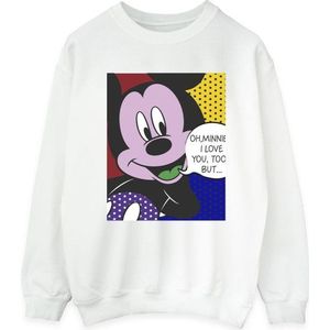 Li-cense Disney dames mickey mouse oh minnie pop art sweatshirt