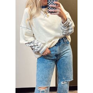 Laagjes Mouwen Ontspannen Top