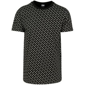 Urban Classics Heren all over logo t-shirt