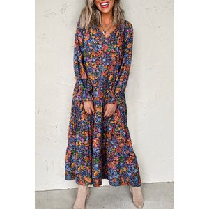 Bloemenprint Maxi Jurk