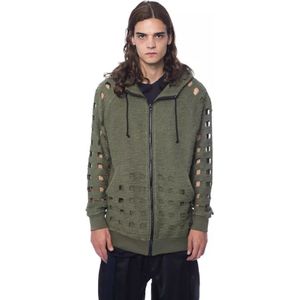 Uitsnede Breiv sweatshirt Model Olijfgroen