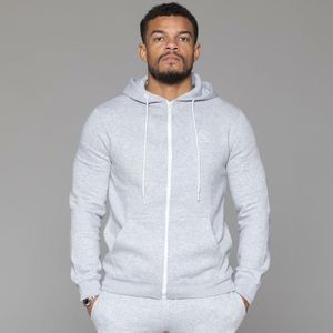MYT - Fleece Zip Up Hoodie - Grijs - Heren