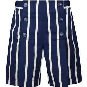 Monnalisa - 415419 - Korte Broeken - Zwart - S20 Short Silk Tropical - Zomer 2020