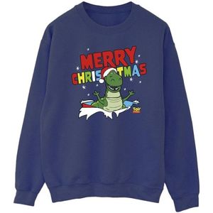 Li-cense Disney heren toy story rex kerstmis burst sweatshirt