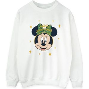 Li-cense Disney dames minnie mouse vrolijk kerstmis sweatshirt