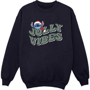 Sweater - Gedrukt - Katoen/Polyester - Lange Mouwen - Crew Neck